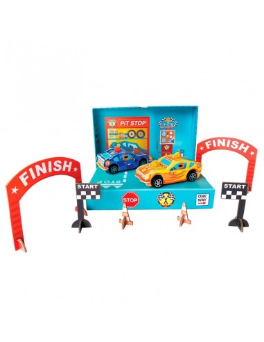 Set Crea tu coche de carreras