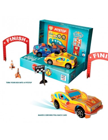 Set Crea tu coche de carreras