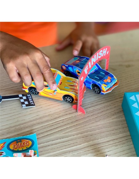 Set Crea tu coche de carreras