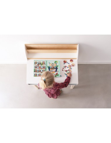 Álbum magnético Colores y formas Búho