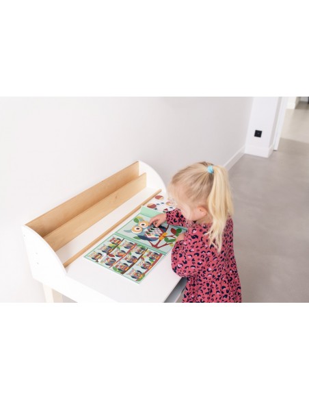 Álbum magnético Colores y formas Búho