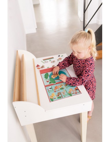 Álbum magnético Colores y formas Búho