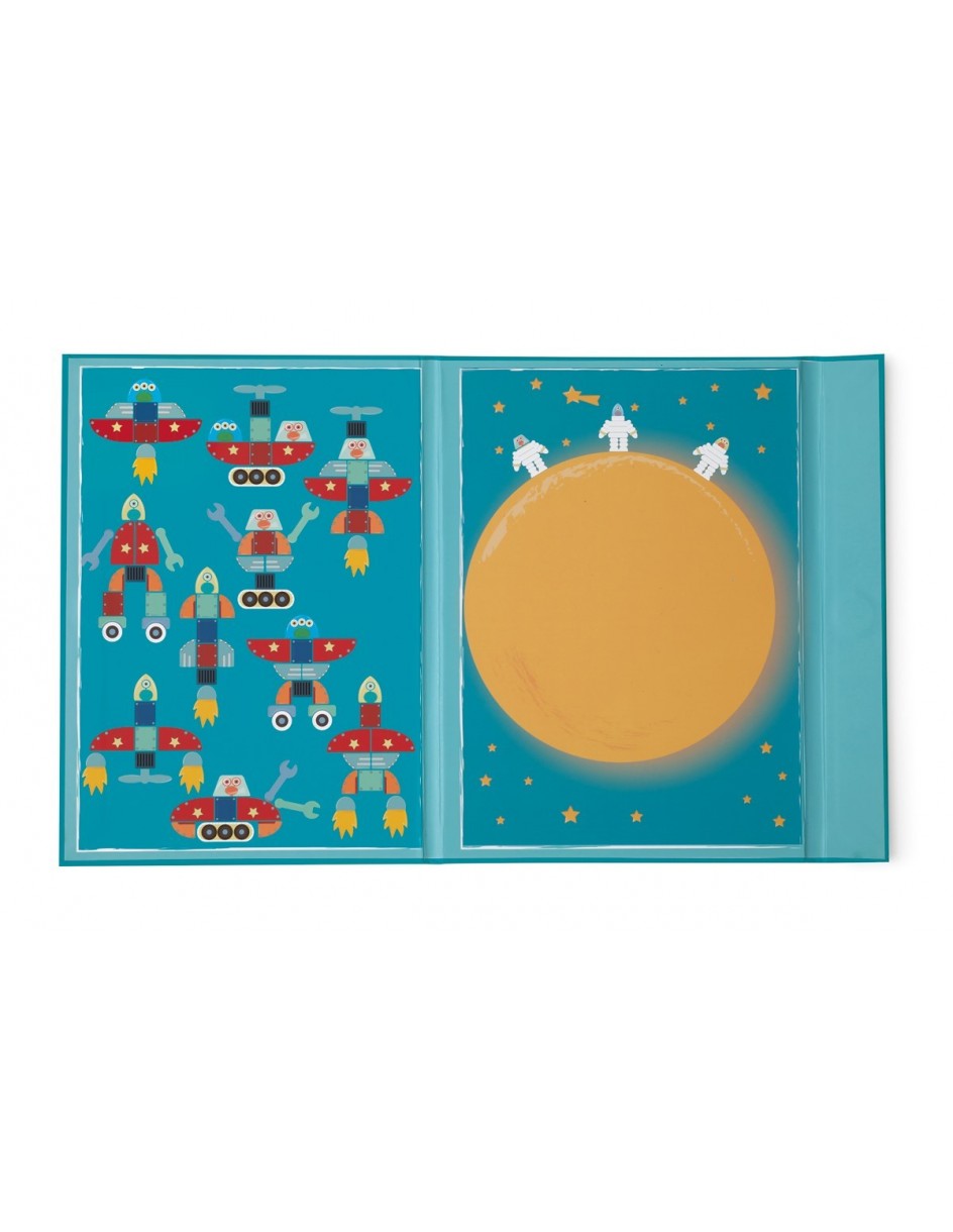 Álbum magnético Colores y formas Espacio