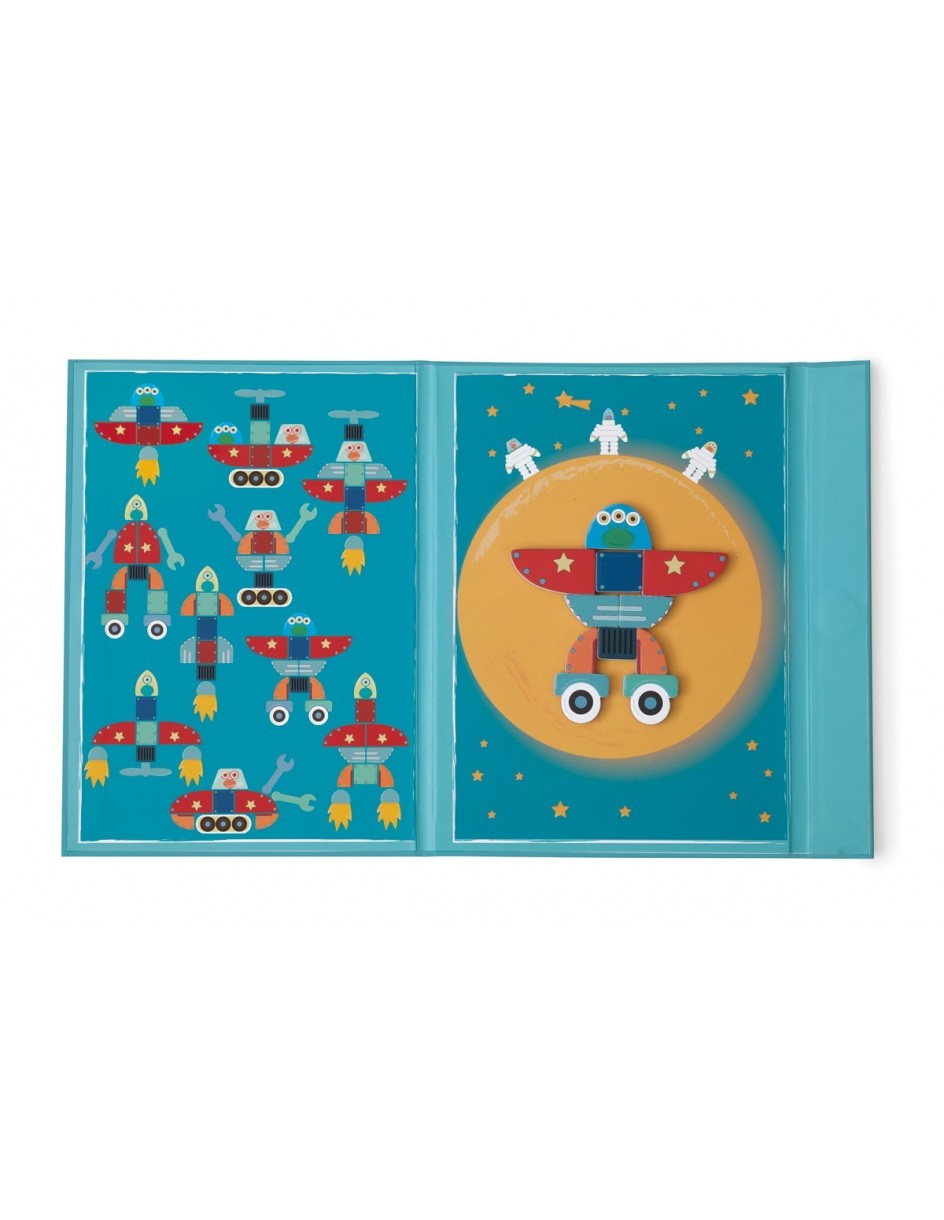 Álbum magnético Colores y formas Espacio 2