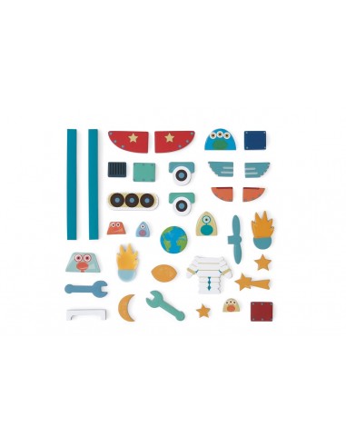 Álbum magnético Colores y formas Espacio