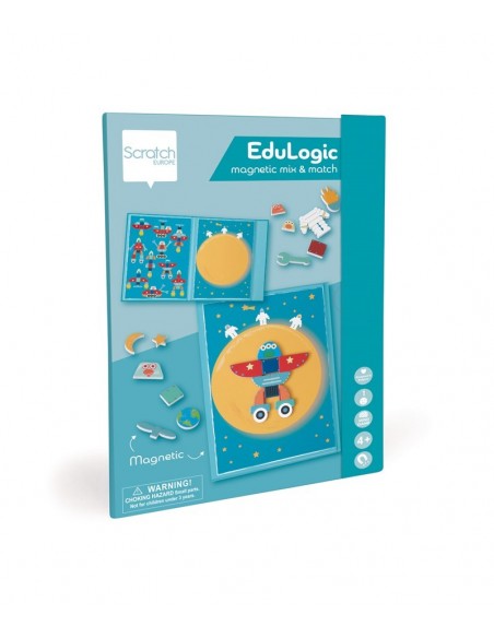 Álbum magnético Colores y formas Espacio