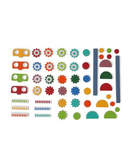 Álbum magnético Colores y formas Robot