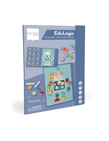 Álbum magnético Colores y formas Robot