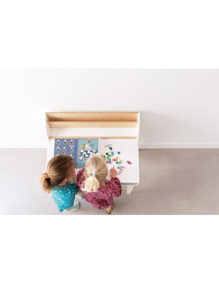 Álbum magnético Colores y formas Robot