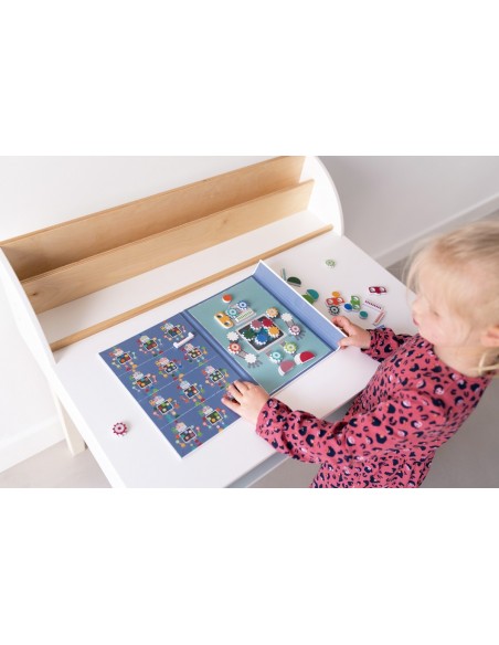 Álbum magnético Colores y formas Robot