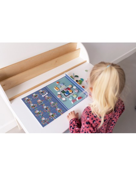 Álbum magnético Colores y formas Robot