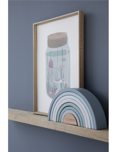 Poster Jarrón en el océano dos caras