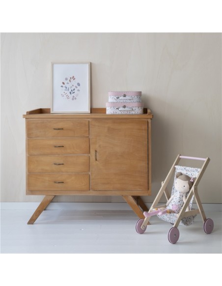 Poster flores de dos caras