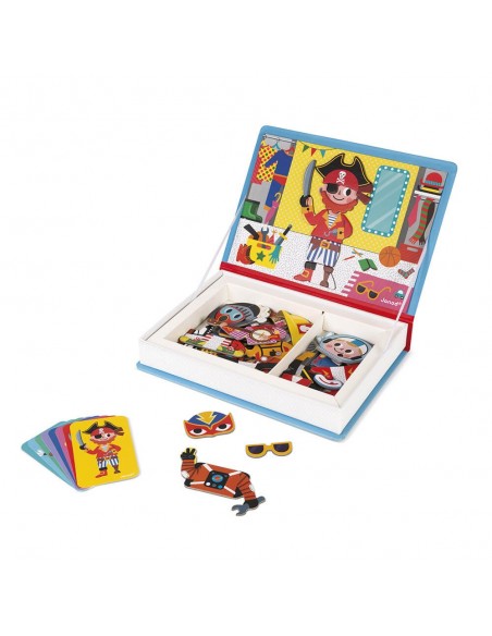 Magnetic book disfraces chicos