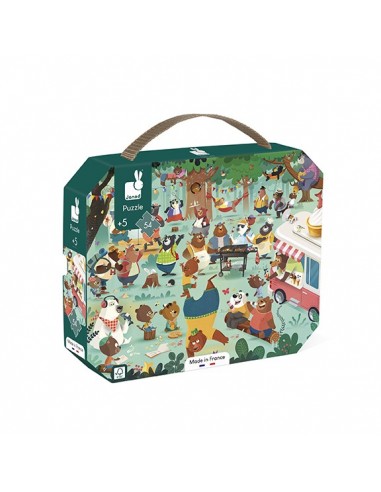 Puzle La familia oso