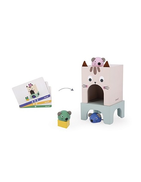 Orientarse en el espacio. El gato y los ratoncitos