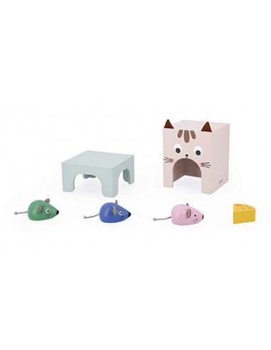 Orientarse en el espacio. El gato y los ratoncitos