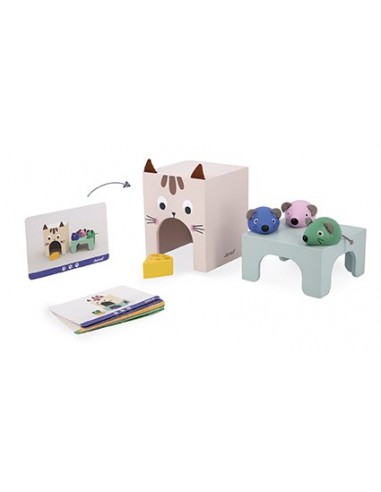 Orientarse en el espacio. El gato y los ratoncitos