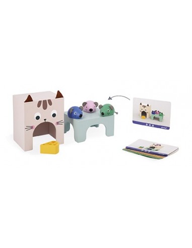 Orientarse en el espacio. El gato y los ratoncitos