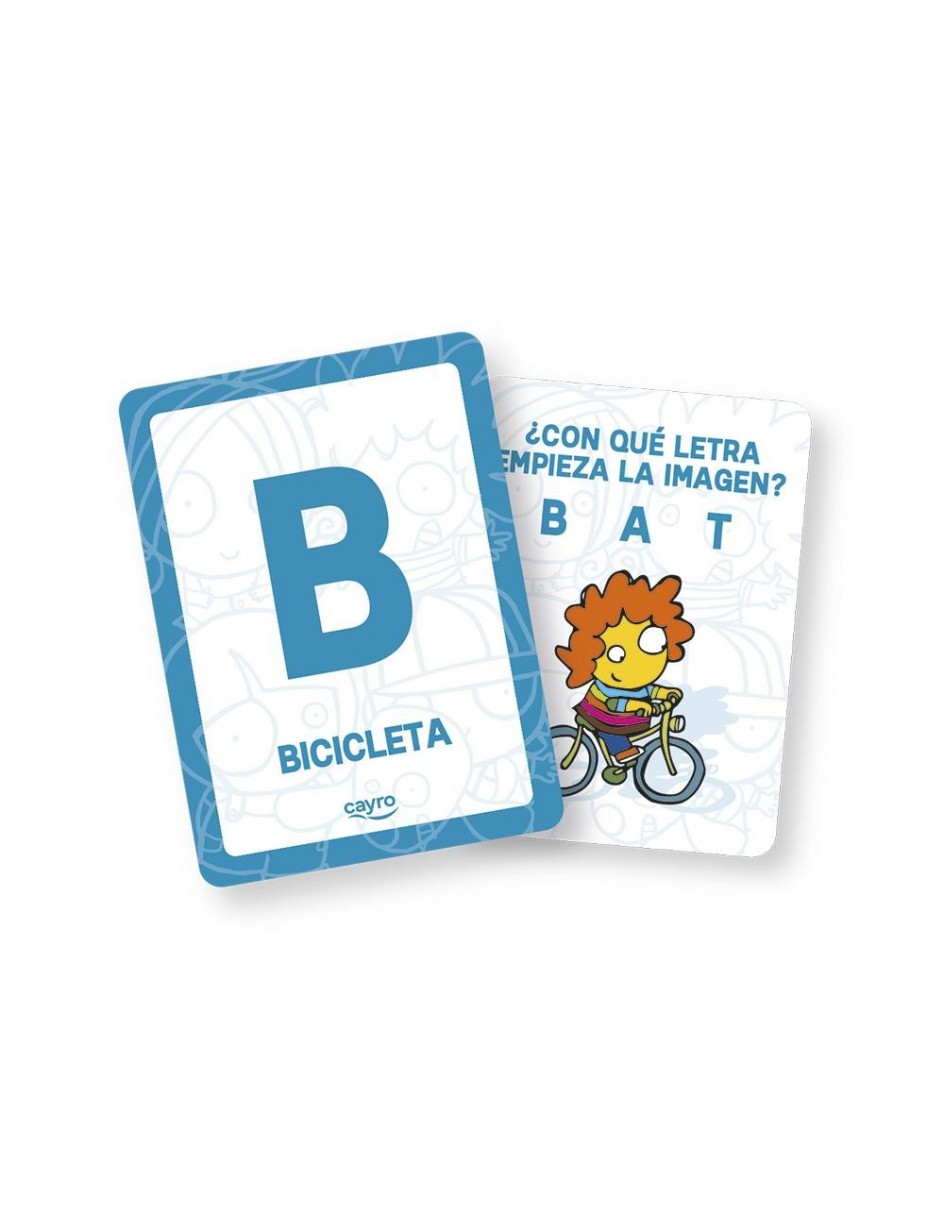 Juego de cartas Abecedario 2