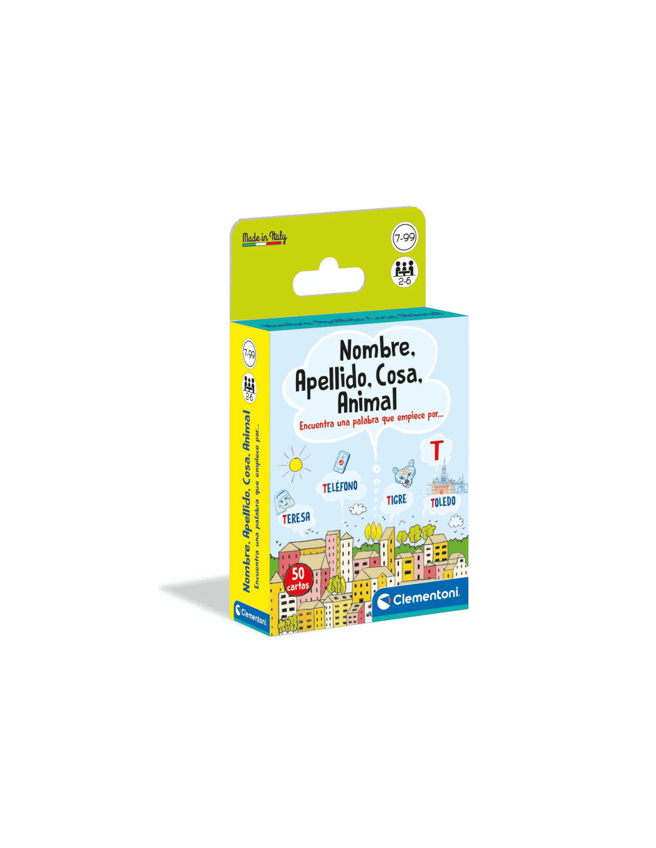 Nombre,apellido,cosa,animal