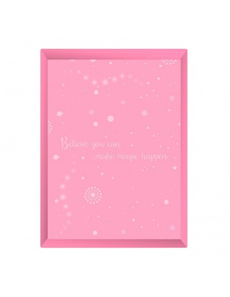 Set de arte  papel y purpurina Bosque Mágico